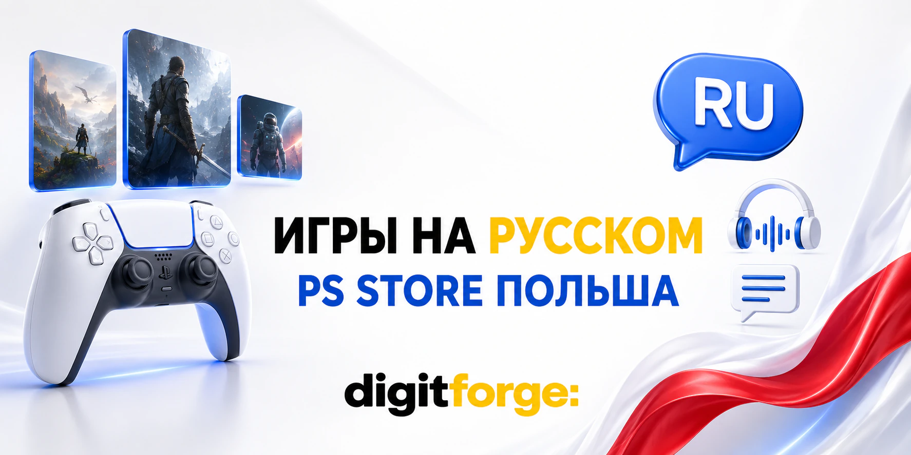 Русский язык и озвучка в играх на PlayStation - PS Store Польша
