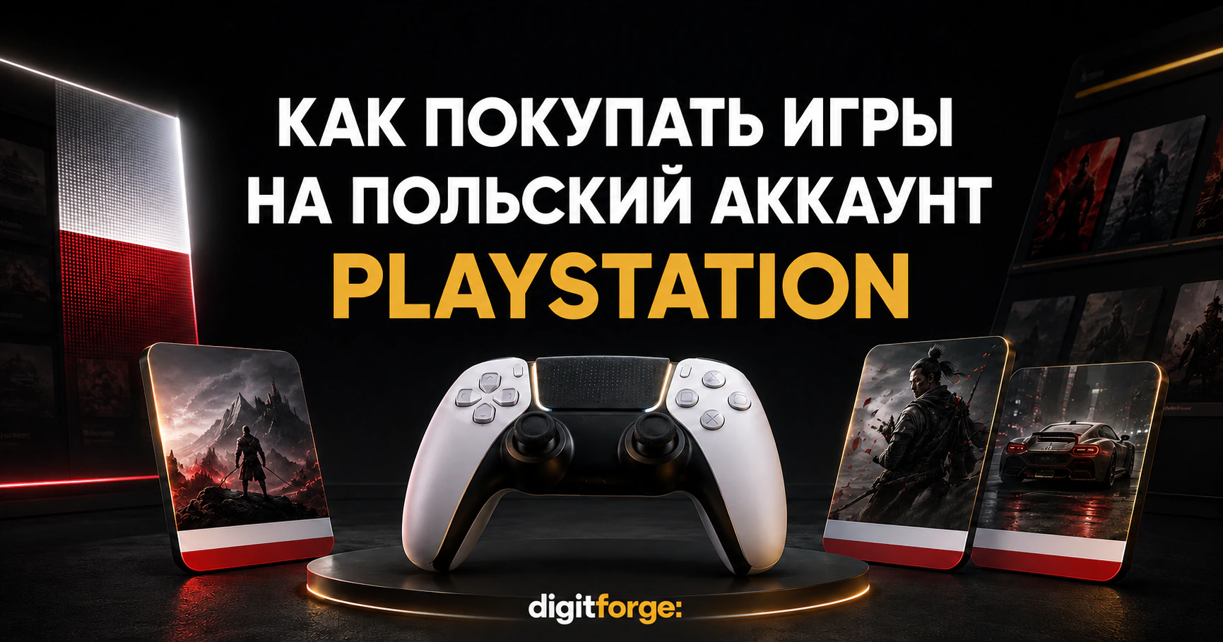 Как покупать игры на Польский аккаунт PlayStation